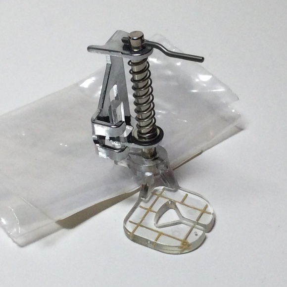 Singer Other - Singer Quilting Foot P60417-slant With 1/8” and 1/4” Guides For Slant Shank